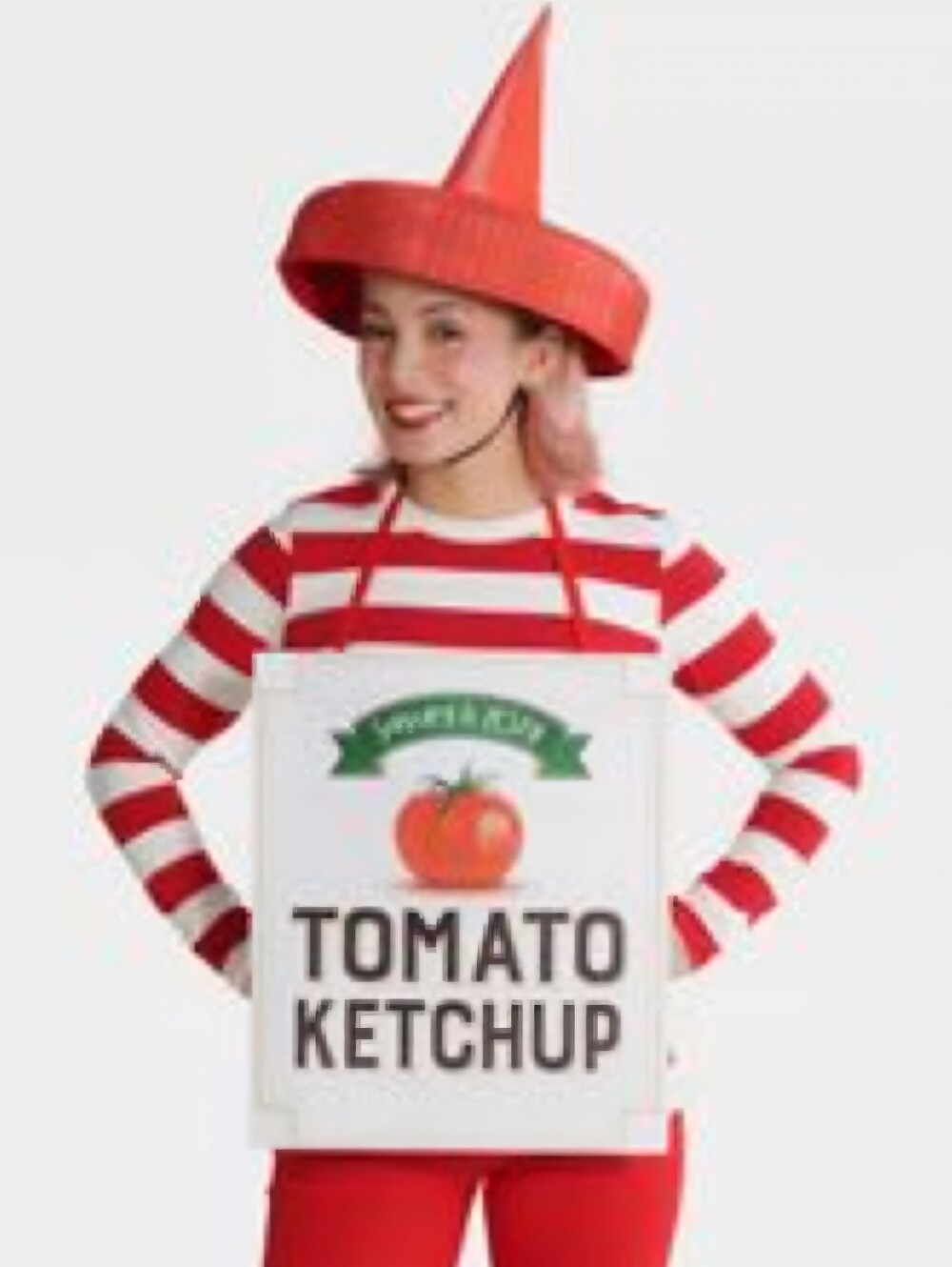 Adult Unisex Ketchup Halloween Costume OSFM